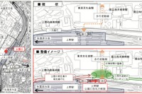 上野駅公園口を日暮里方向に移設へ…上野公園への直進が可能に 画像