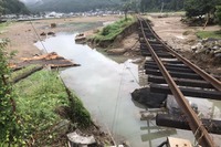 日田彦山線は約30kmに渡り被害…JR九州「復旧かなりの時間」 画像