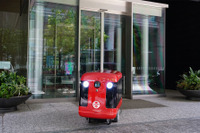 ロボットが寿司を宅配---ZMPと銀のさら、実証実験の開始を決定 画像