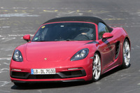 公開直前フルヌード!ポルシェ ボクスター、フラッグシップ「718GTS」発売へ 画像