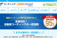 自動車向けコーティングの一括見積りサイト、ファブリカが開設…23店舗が参加 画像