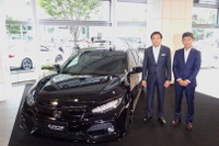 【ホンダ シビック 新型】寺谷日本本部長「ホンダの個性を際立たせたい」…事前受注6300台と好調 画像