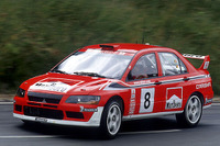 【フランクフルトショー2001出品車】三菱『ランエボWRカー』を出品 画像