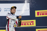 ホンダの育成選手、松下信治がFIA-F2ハンガリー戦で今季2勝目達成 画像