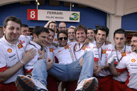【F1トルコGP】決勝…フェラーリが1-2、マッサ&ライコネン 画像