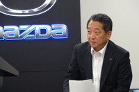 マツダ 藤本常務「クロスオーバー系で反転攻勢」…第1四半期営業利益は24%減 画像