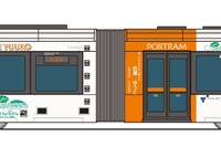 富山ライトレールに「鉄道むすめ」のラッピング…キャラクターは「岩瀬ゆうこ」 8月10日から 画像
