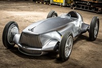【ペブルビーチ2017】1940年代のレーサーをEVで再現したら…インフィニティ プロトタイプ9 画像