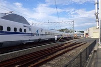 原因は「レールの広がり」…8月8日の浜松工場新幹線脱輪事故 画像
