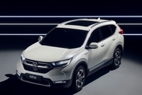 【フランクフルトモーターショー2017】ホンダ CR-V 新型、ハイブリッドを欧州初公開へ 画像