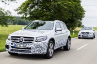 【フランクフルトモーターショー2017】メルセデス GLC の燃料電池車、開発プロトタイプを公開へ 画像