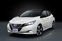 【日産 リーフ 新型】10月2日より国内発売、315万0360円より…2018年には高出力・高容量モデルも投入 画像