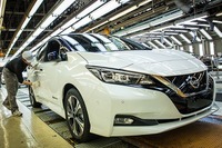 【日産 リーフ 新型】欧米工場で年内に生産開始…立ち上がりからフル生産 画像