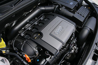 【アウディA3スポーツバック1.8TFSI 詳報】低燃費とパワーを両立した新開発ユニット 画像
