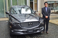 【マツダ CX-8】初の3列シートSUV、開発責任者「夢を膨らませるクルマに」…2.2L改良ディーゼル搭載 画像