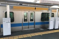 愛甲石田駅に上下移動のホームドア 9月24日から実証実験 画像