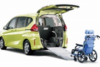 【福祉機器展2017】ホンダ N-BOX 新型の車いす仕様車を初公開へ 画像