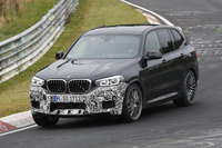 ポルシェ マカン ターボ超えるか…BMW X3 初の「M」モデル、高速テストを目撃 画像