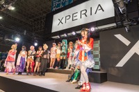 【東京ゲームショウ2017】今年はコスプレ!! Xperiaブース、人気ゲームのキャラクターが勢ぞろい 画像