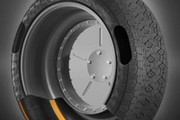 【フランクフルトモーターショー2017】コンチネンタル、タイヤが路面状況を感じ取る新技術発表 画像