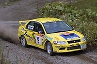 国際格式の北海道ラリーは“元・夫婦”コンビの『ランエボ』が総合優勝 画像