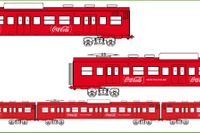 次は「コカ・コーラ」色…しなの鉄道が復刻塗色実現にクラウドファンディングを活用 画像