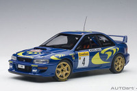 オートアート、スバル インプレッサ WRC 1997 を1/18スケール化 画像