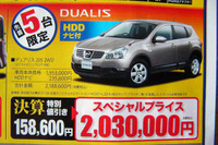 【明日の値引き情報】秋の行楽SUV&RV、25万円以上のOFF 画像