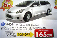 【明日の値引き情報】ミニバンは20万円が最低ライン 画像
