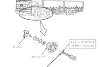 【リコール】日野 プロフィア、フロントハブベアリング不具合で火災事故55件発生 画像