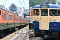 115系湘南色と横須賀色を併結運行…しなの鉄道「イチイチゴー」イベント 11月5日 画像