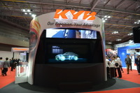 【東京モーターショー2017】陰で支える最先端技術、 KYB が「見える化」…若手社員の思いを伝える演出 画像