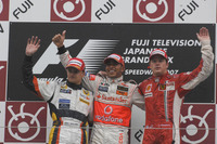 【F1日本GP】決勝…雨の中、ハミルトンが4勝目 画像