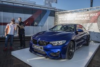 予選でいちばん速い選手…ホンダMotoGPのマルケス選手、BMW M4 CSを獲得 画像