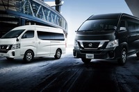 日産 NV350キャラバン、バンとマイクロバスに2.5Lガソリンエンジン搭載の4WD車追加 画像