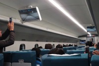 200km/hを「遅い!」と感じる衝撃…JR東海、山梨リニア実験線の走行試験を公開 画像