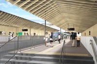 旗の台も「木になる駅」に…東急電鉄、池上線の木質化リニューアル第2弾 画像