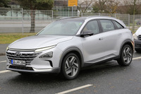 車名は1月に発表…ヒュンダイの次世代燃料電池SUV、航続600kmめざし公道テスト 画像
