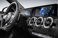 メルセデスの次世代小型車に新開発インフォテインメント、CES 2018で公開予定 画像