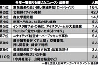 今年いちばん怒りを感じたニュースに「東名高速の追い越し車線事故」…アンガーマネジメント大賞2017 画像