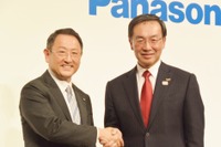 トヨタ社長「電動化シナリオが可能に」…パナソニックとの車載用角形電池協業で 画像