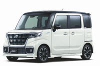 スズキ スペーシア/スペーシアカスタム 新型、衝突被害軽減ブレーキを前後標準装備 画像