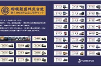 廃止された駅も…相鉄100周年で記念入場券セット 12月18日発売 画像