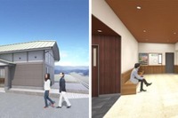 大船渡線BRT陸前高田駅がリニューアルへ…鉄道駅時代の駅舎をモチーフに 2018年4月1日 画像