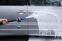 高圧洗浄機での洗車に…ヒダカ「泡散布用ノズル」 画像