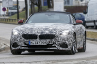 スープラと同時発表か…BMW Z4 新型、最終デザインほぼ見えた! 画像