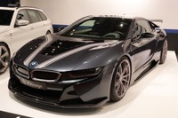 専用パーツで仕上げたBMW i8&5シリーズ、3Dデザイン…東京オートサロン2018詳細画像 画像