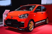 往年のダイハツホットハッチイメージを反映、ミライース スポルザバージョン…東京オートサロン2018詳細画像 画像