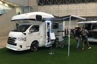 標準装備の内容に注目、ハイエースベースのRVトラスト BoleroV-max…ジャパンキャンピングカーショー2018 画像