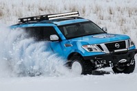 日産の最上級SUV、アルマーダ が雪上パトロール車に…シカゴモーターショー2018 画像